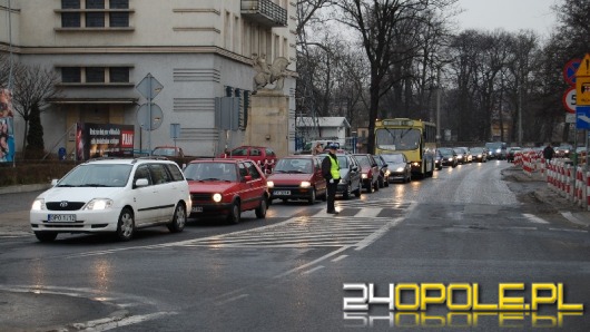 Korki paraliżują centum Opola