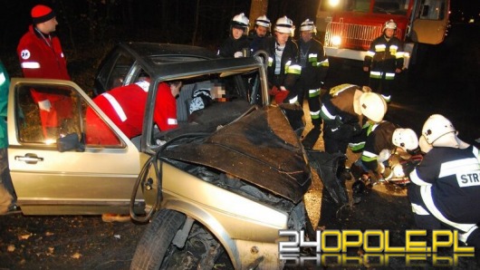 Niespokojna noc na opolskich drogach