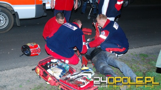 Jeździł motorem bez prawa jazdy
