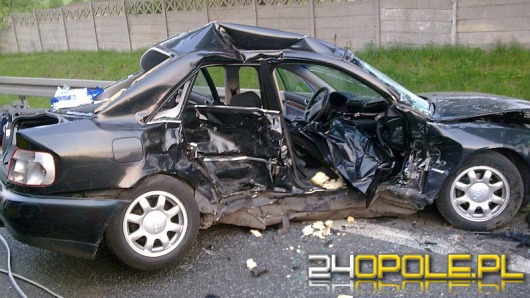 Pasażer audi zginął w wypadku