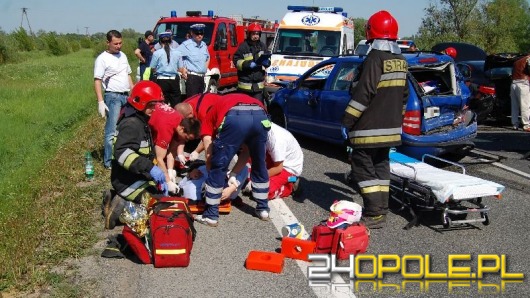 Wypadek na obwodnicy Opola