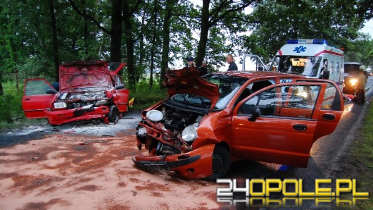 Plama paliwa przyczyną groźnego wypadku