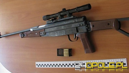 Po pijaku i z karabinem w bagażniku