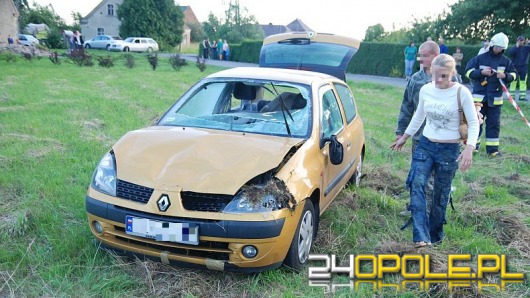Pijany kierowca dachował w Domecku