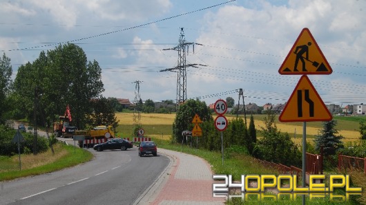 Objazd na drodze Opole - Prószków - Prudnik