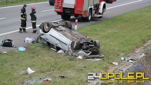 Wypadek na autostradzie A4
