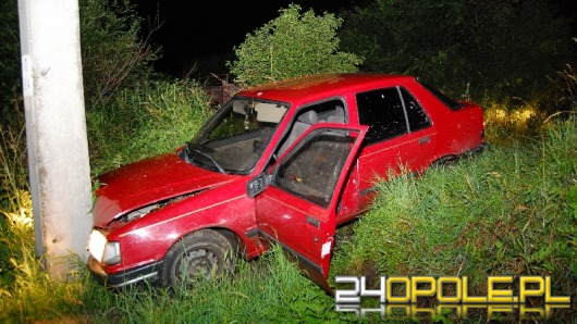 Pijany kierowca uciekał policji 