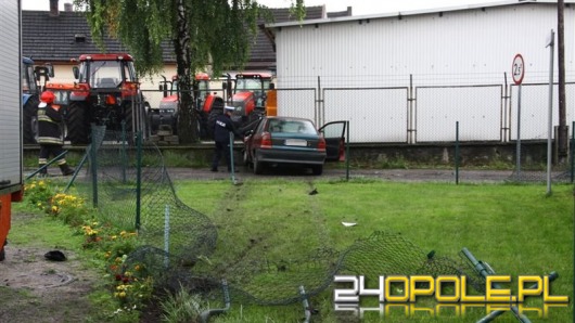 Wypadek na ul. Ligudy w Opolu