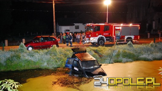 Wypadł z drogi po pijaku
