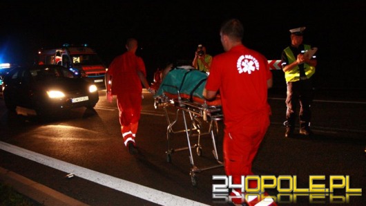 Wypadek na skrzyżowaniu dróg