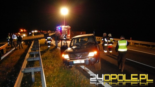Karambol na autostradzie A4