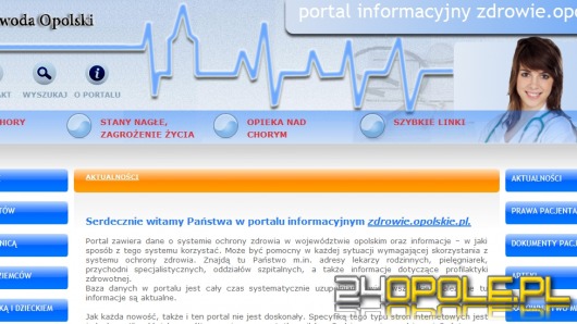 Ruszył opolski portal o zdrowiu
