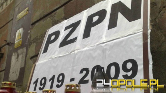 Protest przeciwko PZPN-owi