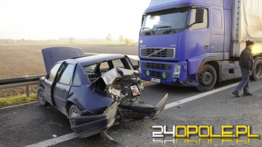 Karambol na autostradzie A4