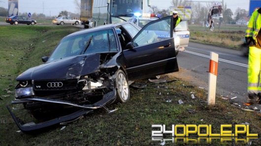 Wypadek na ul. Krapkowickiej