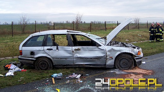 Bmw dachowało na A4