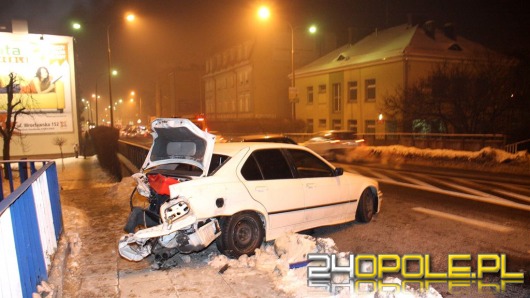 Trzy pojazdy zderzyły się na ul. Niemodlińskiej