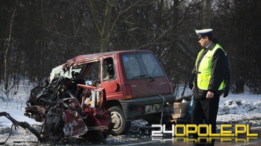 Tico zderzyło się czołowo z ciężarówką