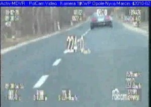 Pirat jechał 224 km/h