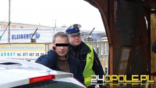 Pijany kierowca - recydywista z trzema promilami