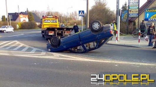 Escort dachował w Opolu