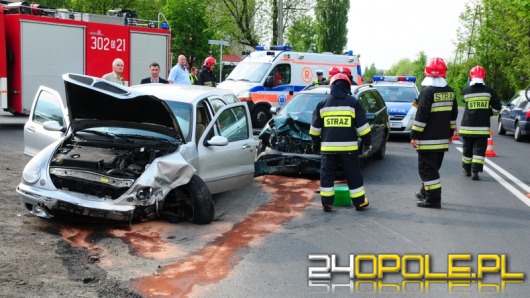 Wypadek na opolskim Zaodrzu