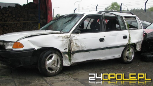 Pijany, bez prawa jazdy sprawcą wypadku