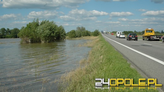Woda znów zagraża obwodnicy Opola