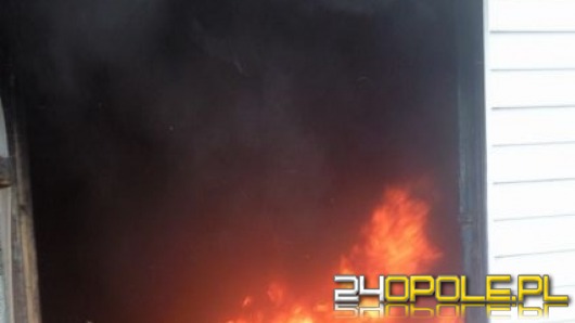 Pożar na ul. Niemodlińskiej