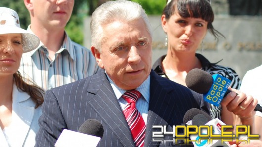Andrzej Lepper odwiedził Opolszczyznę