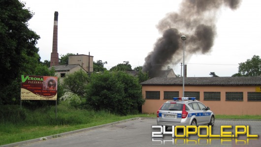 Nieletni palili papierosy, podpalili garaż