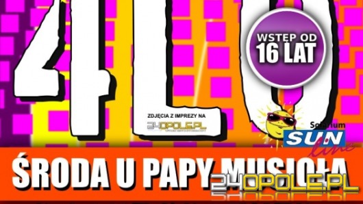 Impreza dla licealistów u Papy