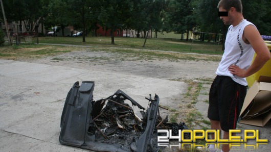 Strażak okazał się podpalaczem