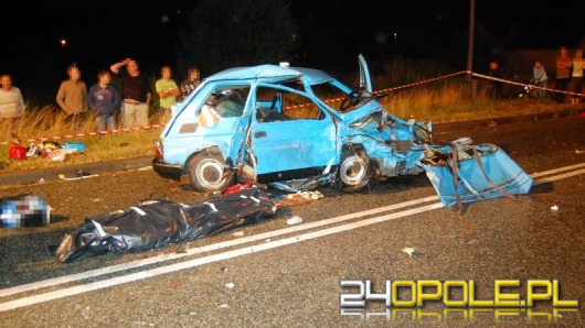 Kierowca malucha zginął pod Opolem