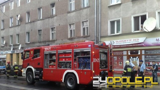 Zwarcie przyczyną pożaru na 1 Maja