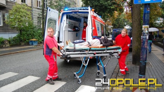 Potrącenie na przejściu dla pieszych