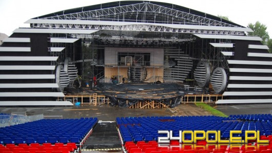 Opole 2010: Scena na festiwal już gotowa