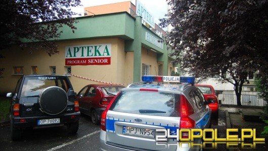 Napad z bronią na aptekę w Opolu