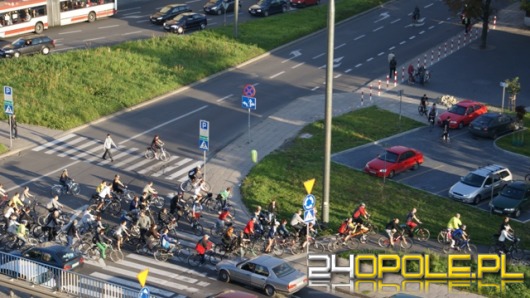 Masa Krytyczna przejechała ulicami Opola
