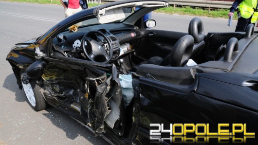 20-letni kierowca sprawcą wypadku w Borkach