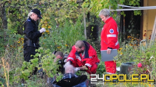 Na działkach znaleziono zwłoki człowieka