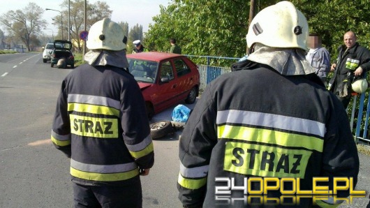 Zderzenie trzech samochodów na ulicy Wschodniej