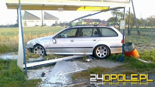 Pijany kierowca malucha spowodował wypadek
