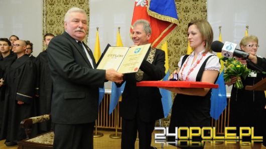 Lech Wałęsa honorowym obywatelem Opola