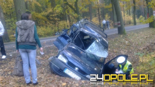 Dwie kolizje w Dzikowie