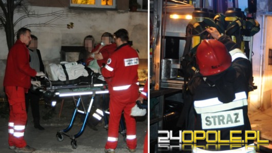 Pożar na ul. Spychalskiego, jedna osoba nie żyje