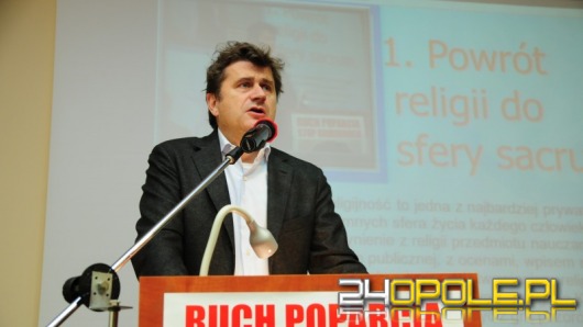 Palikot nawołuje do manifestacji pod Belwederem