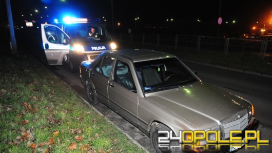 Kierowca mercedesa wydmuchał 3,9 promila !