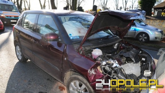 Kobieta i dwoje dzieci ranni w wypadku