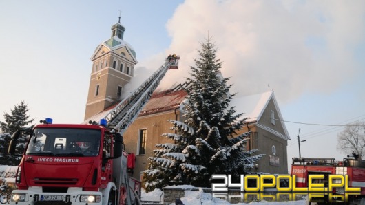 Pali się kościół w Jełowej - nowe informacje